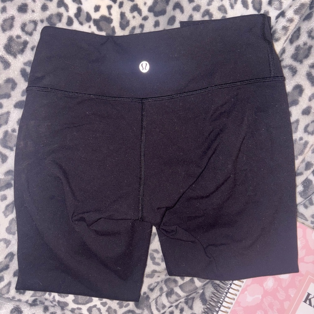 lululemon athletica Women's Black Bike Shorts